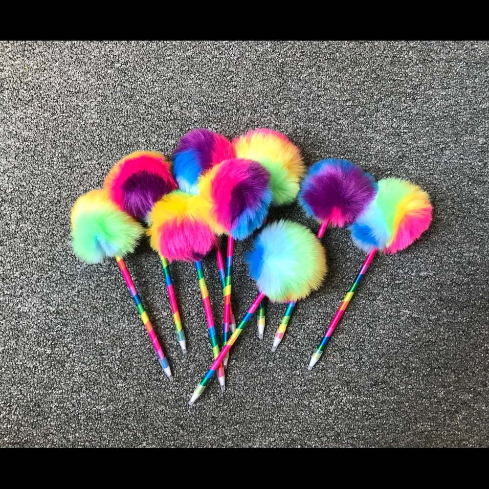 New RAINBOW colorful pens